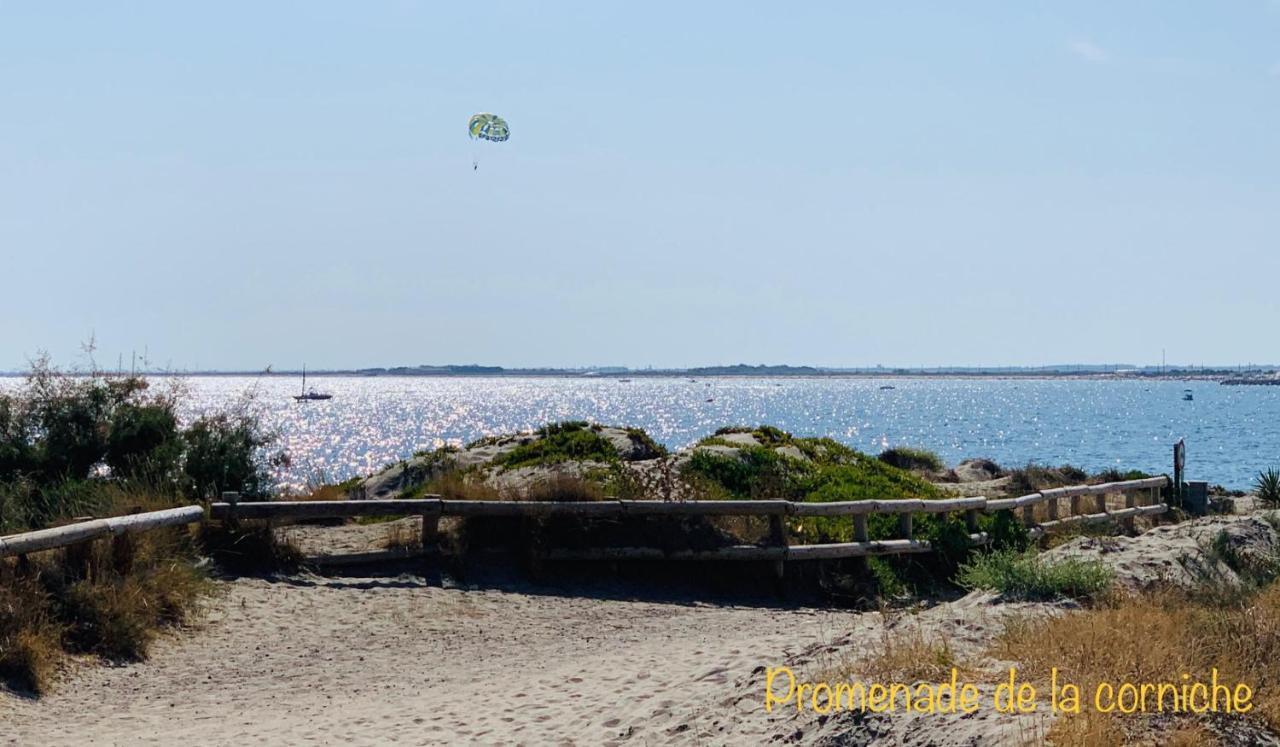 Bon Cap Corniche 3 Etoiles Avec Terrasse Clim Vue Mer Parking Sète Zewnętrze zdjęcie